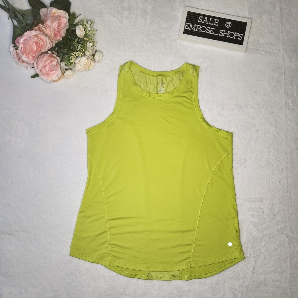 Neon Green Athletic Tank Top